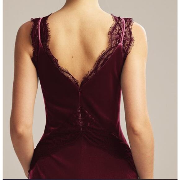 AW BRIDAL 18 2X plus burgundy Natasha evening gala formal party maxi dress B83 - Picture 2 of 9